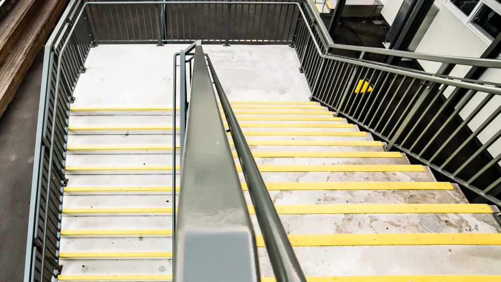 17 stairs down handrail 2